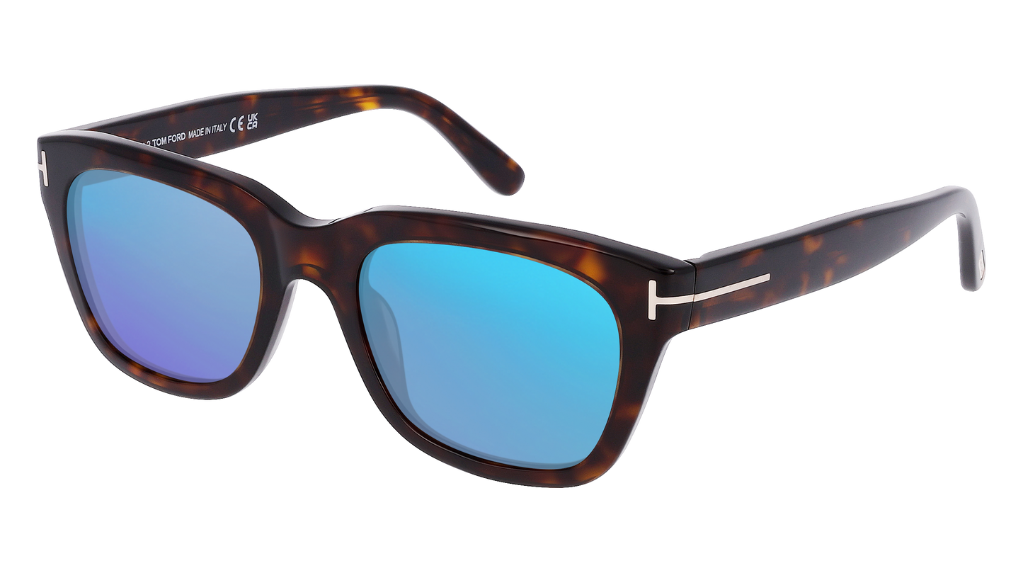Dark Havana, Blue-Mirrored