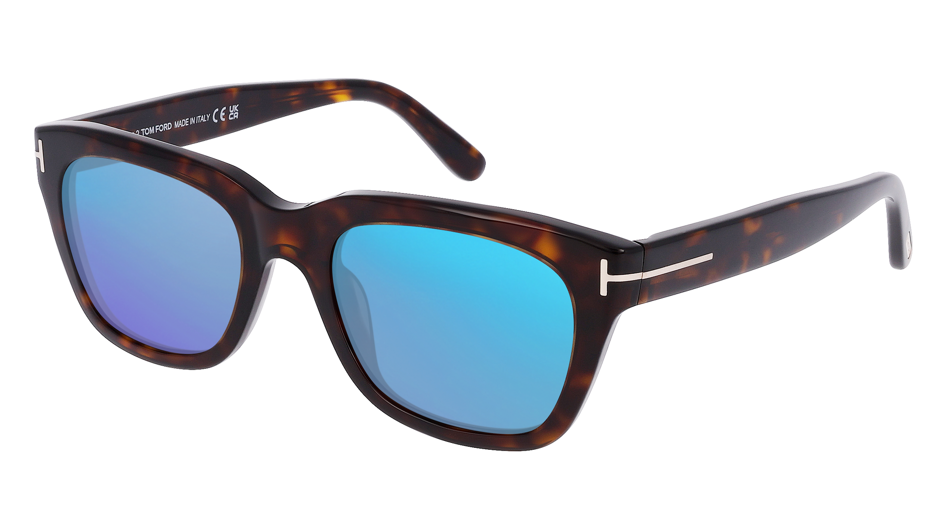 Dark Havana, Blue-Mirrored