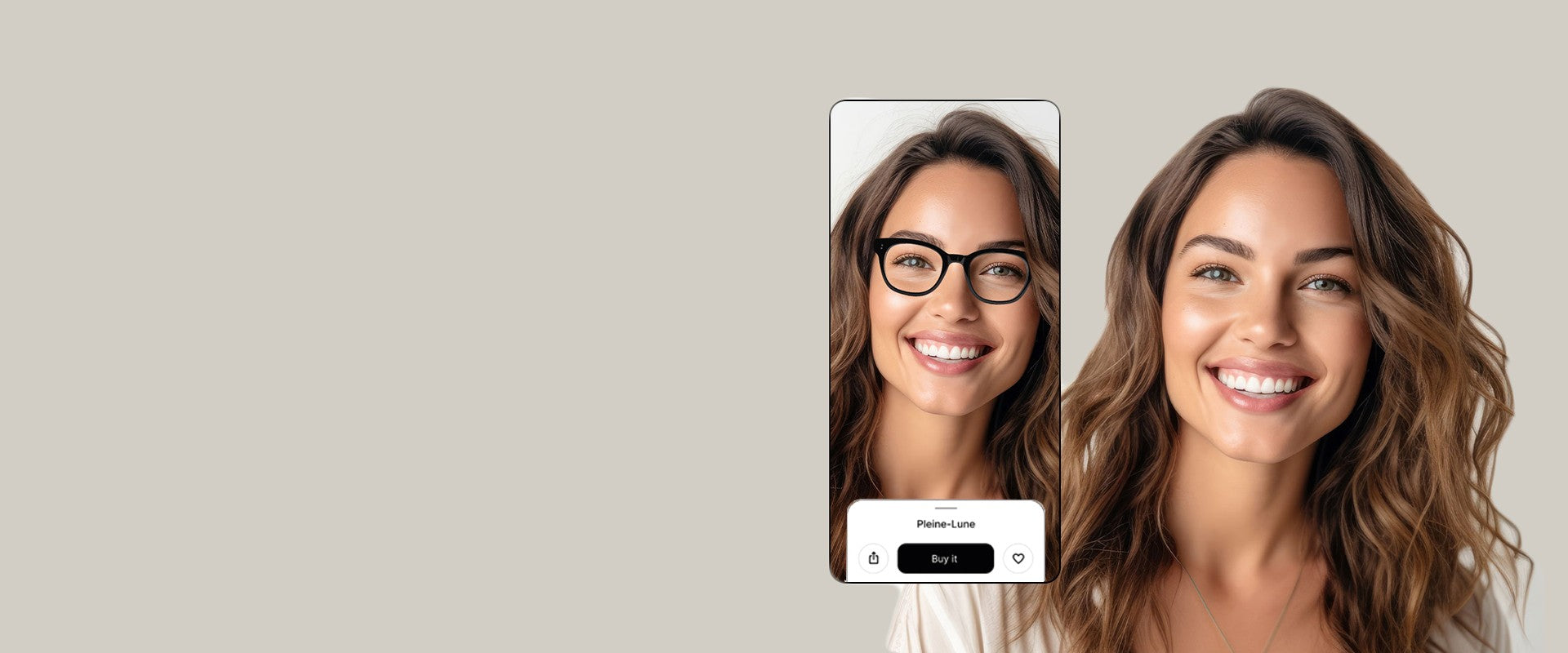 Try on eyeglasses and sunglasses - Virtual Try-On of Glasses