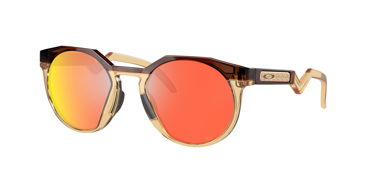 DARK AMBER/LIGHT CURRY, Prizm Ruby-Polarized, Oakley