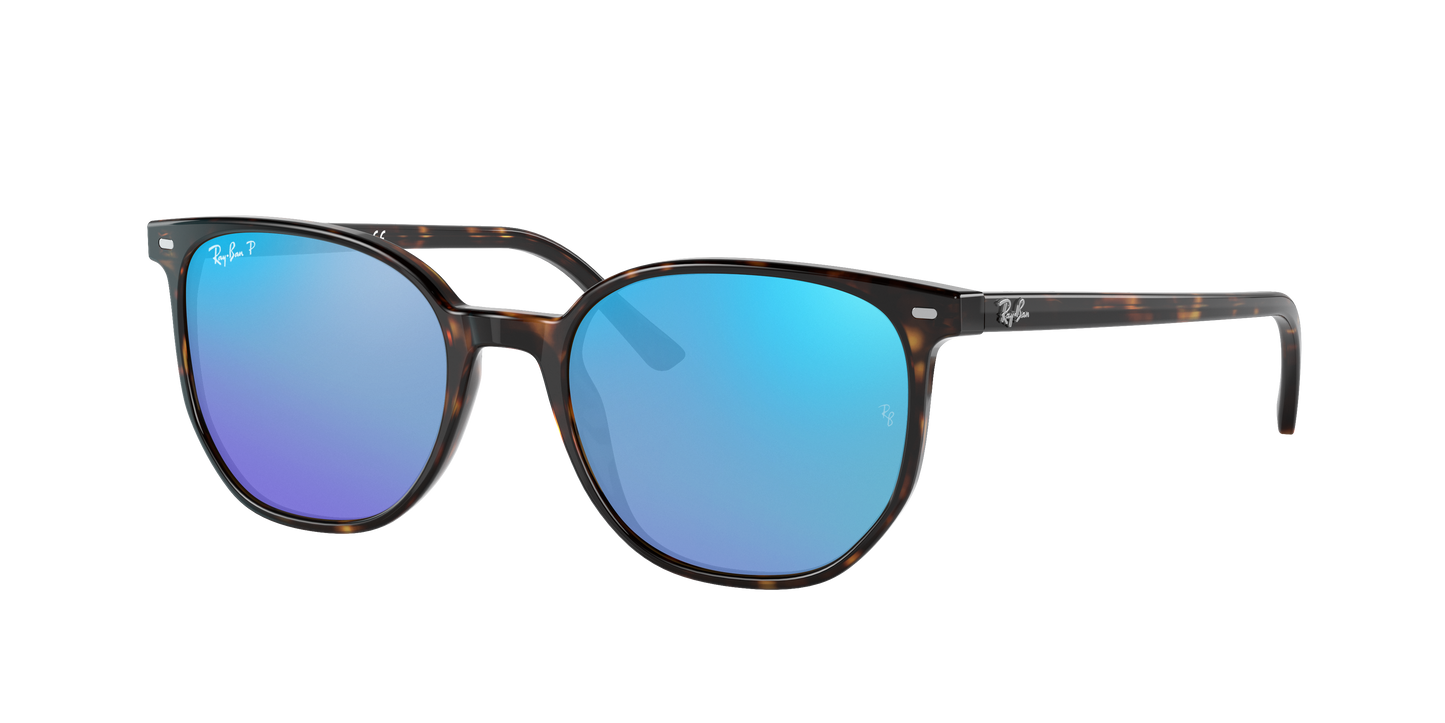 Havana, Mirrored Blue-Polarized, Rayban