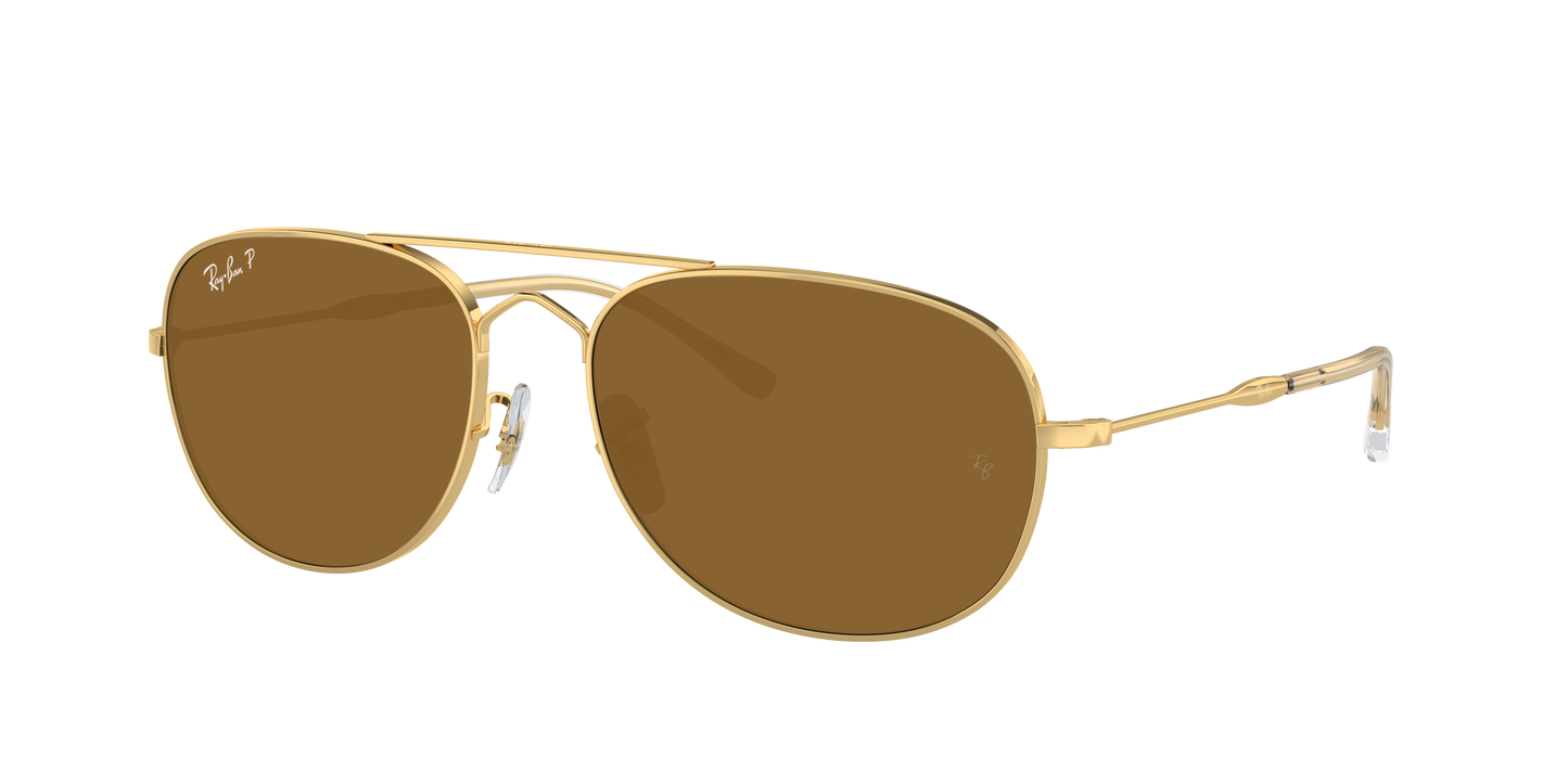 Arista Gold, Brown-Polarized, Rayban