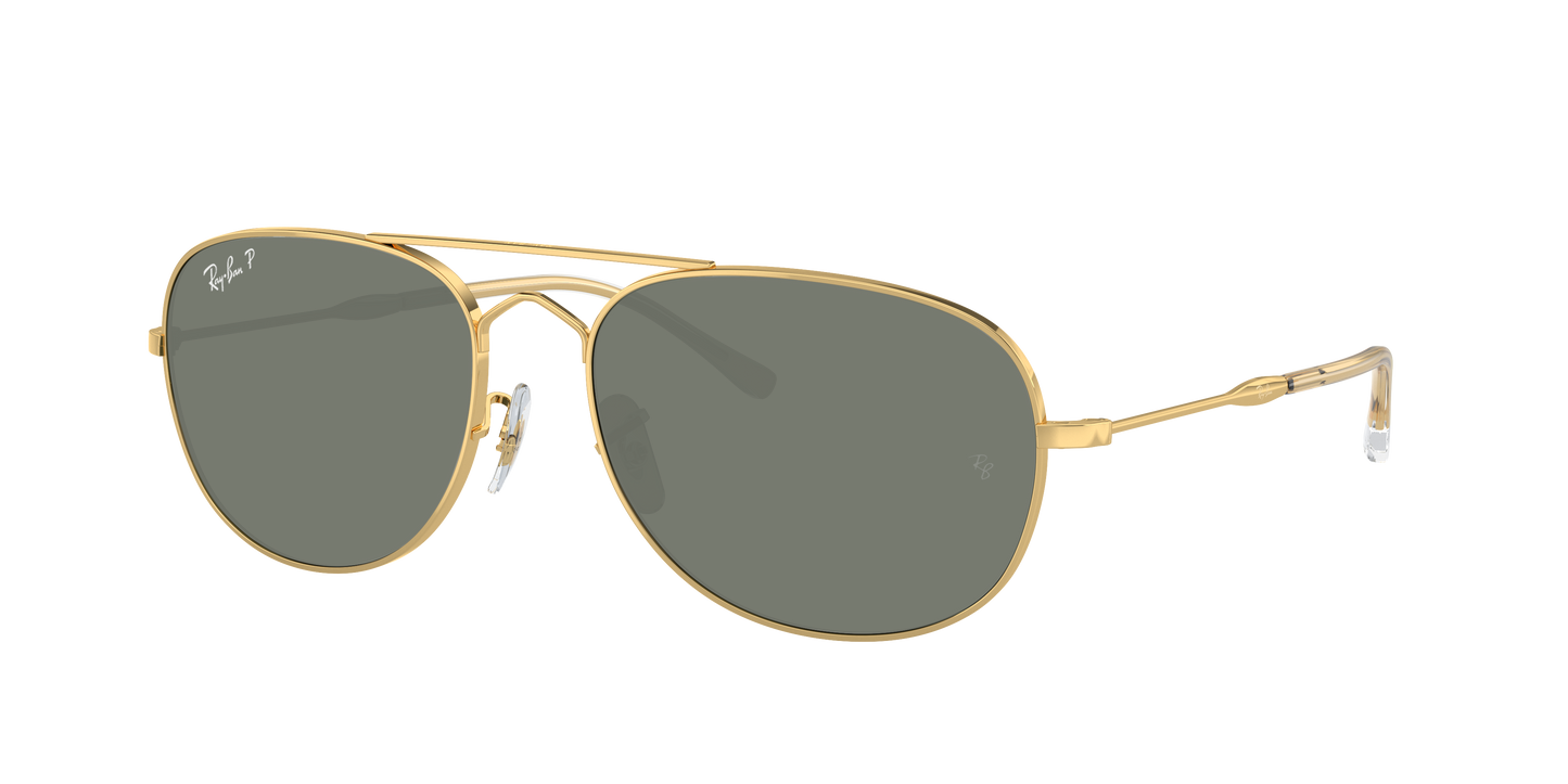 Arista Gold, Green-Polarized, Rayban