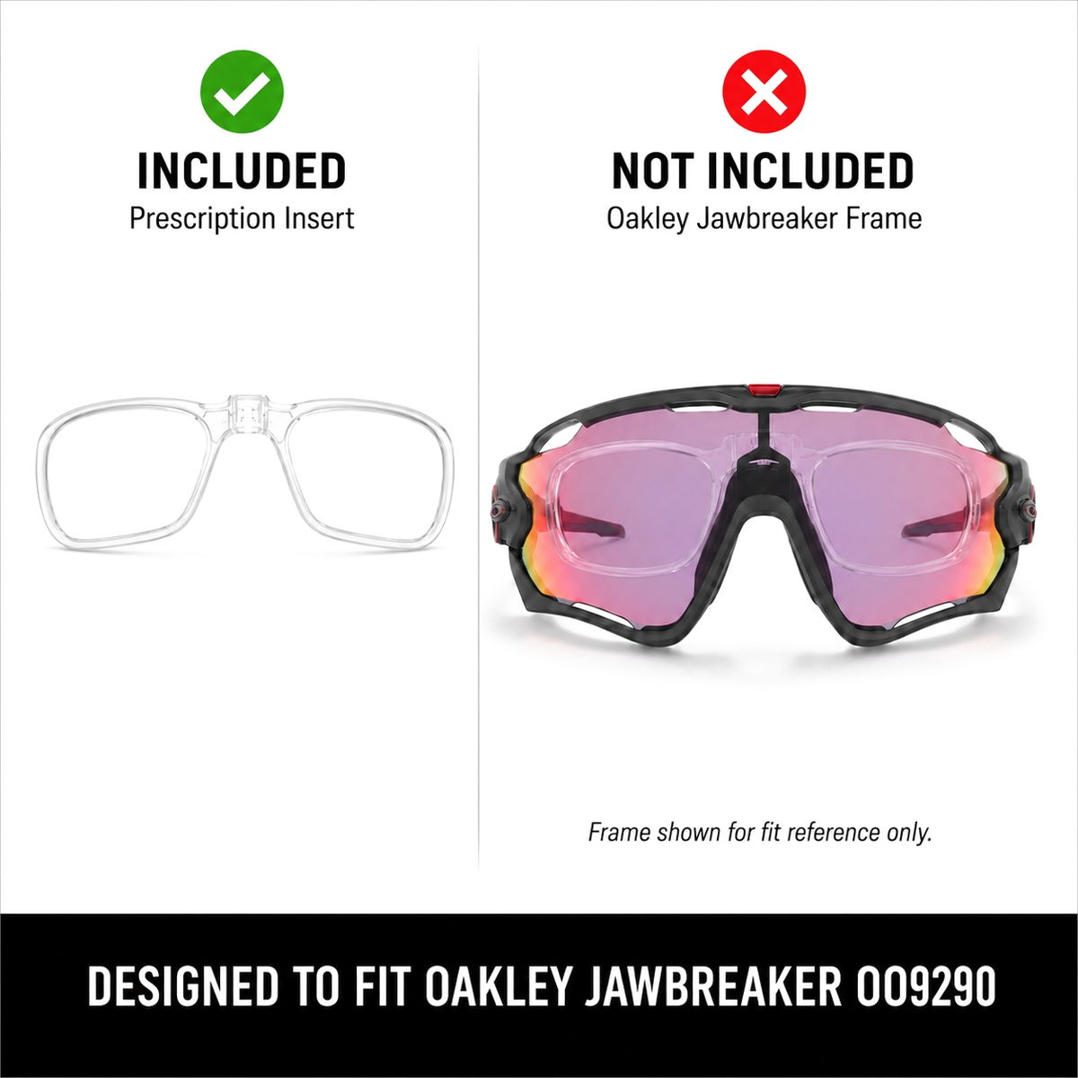 Oakley OO9290 Jawbreaker Prescription Insert