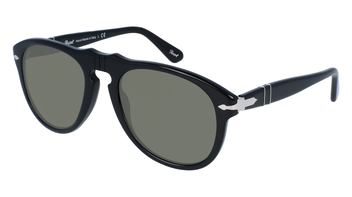 Black, Green-Polarized