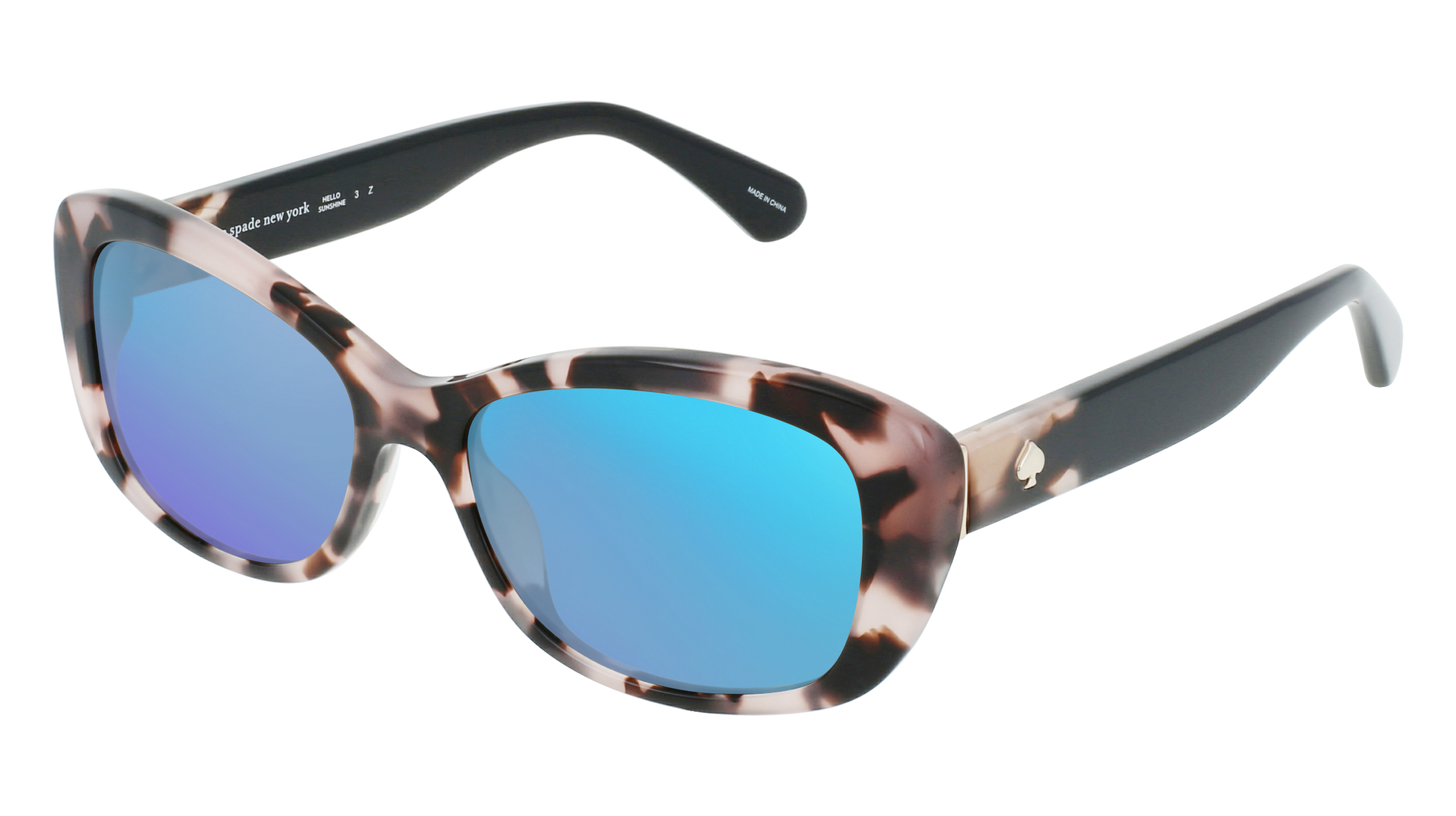 Pink Havana, Blue-Mirrored