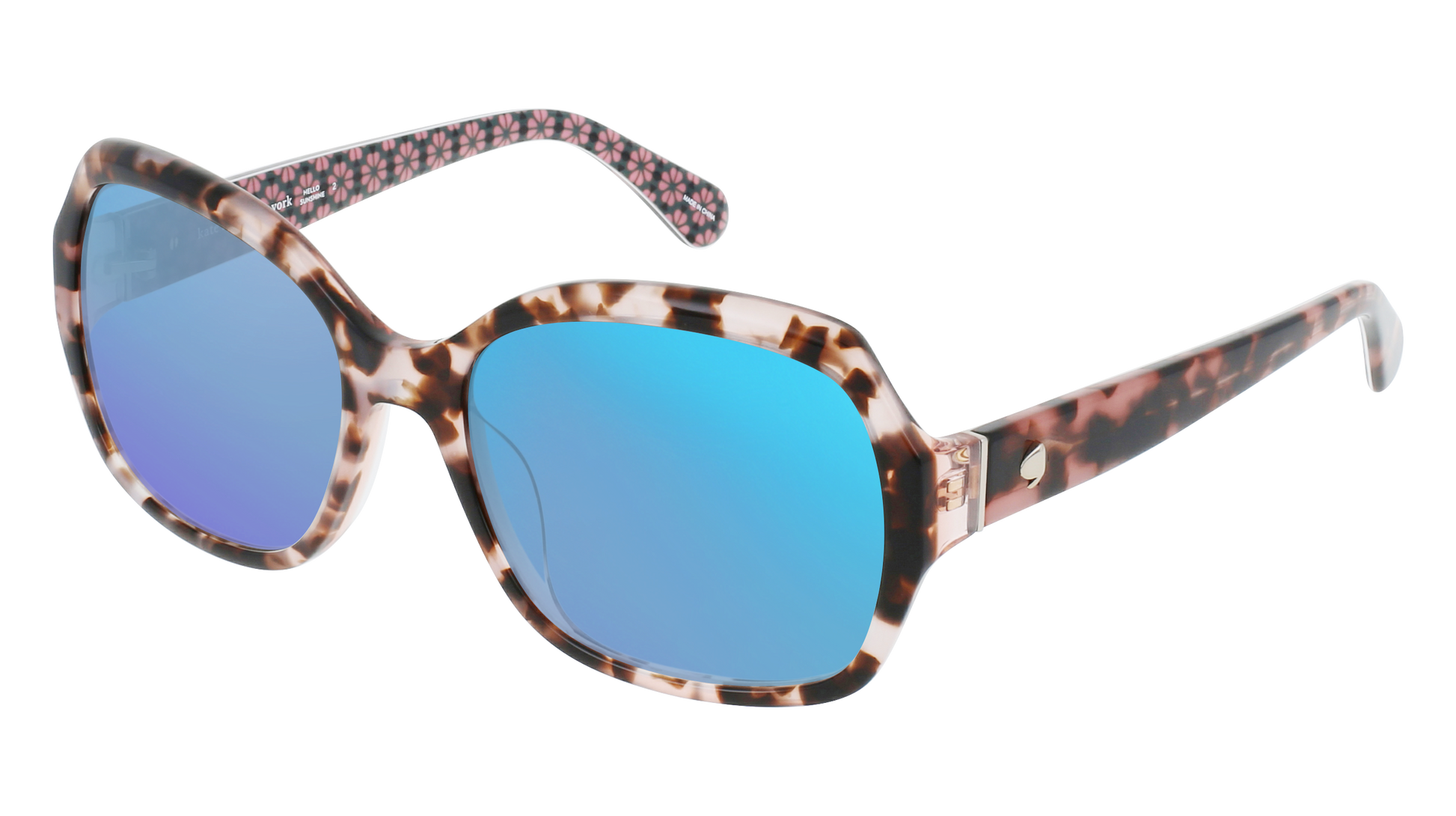 Havana Pattern, Blue-Mirrored