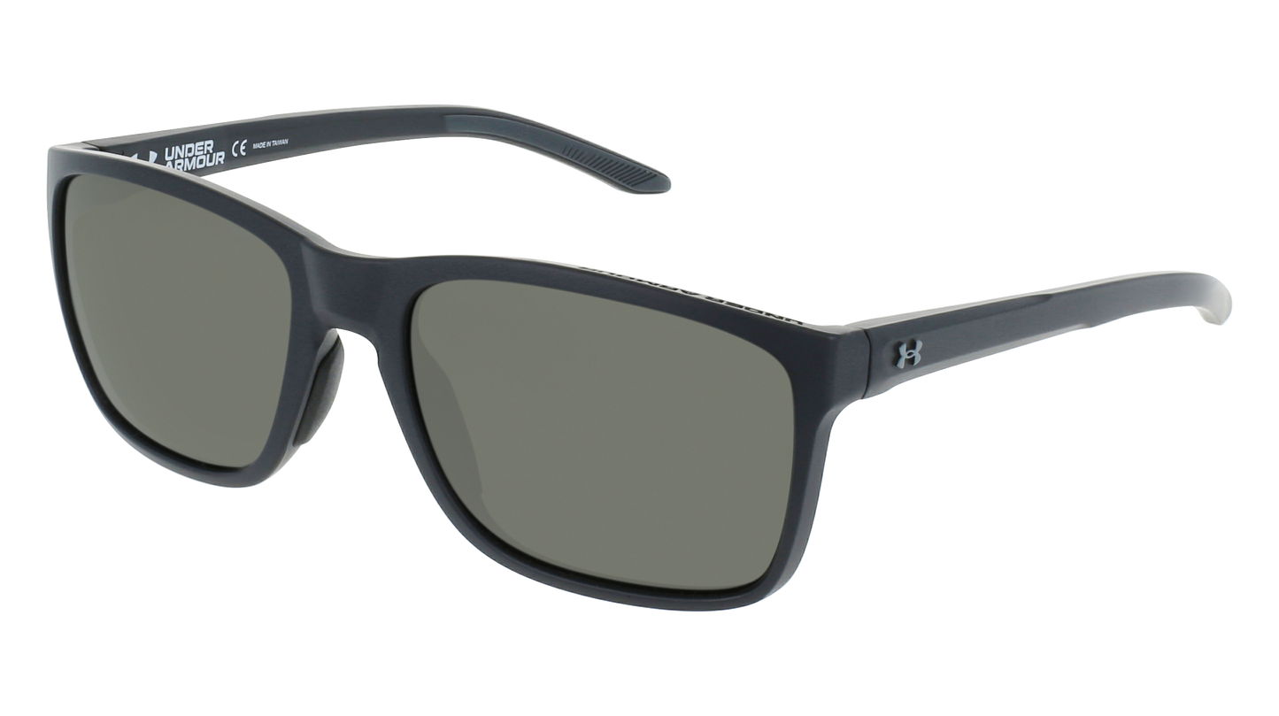 Matte Black, Green-Polarized