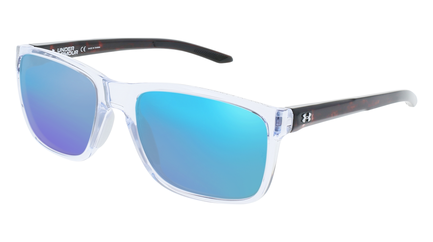 Crystal Black, Blue-Mirrored