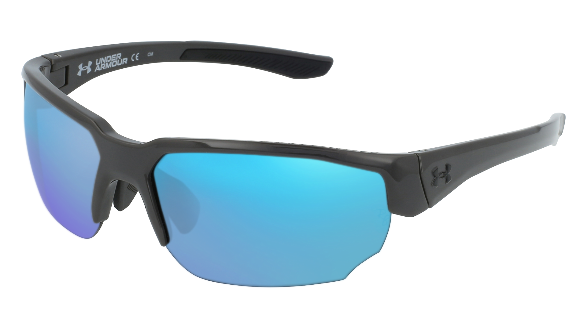 Grey/Black, Blue-Mirrored