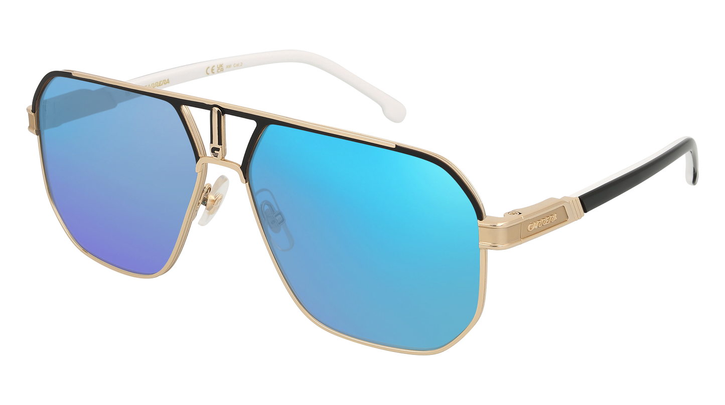 Black-gold, Blue-Mirrored