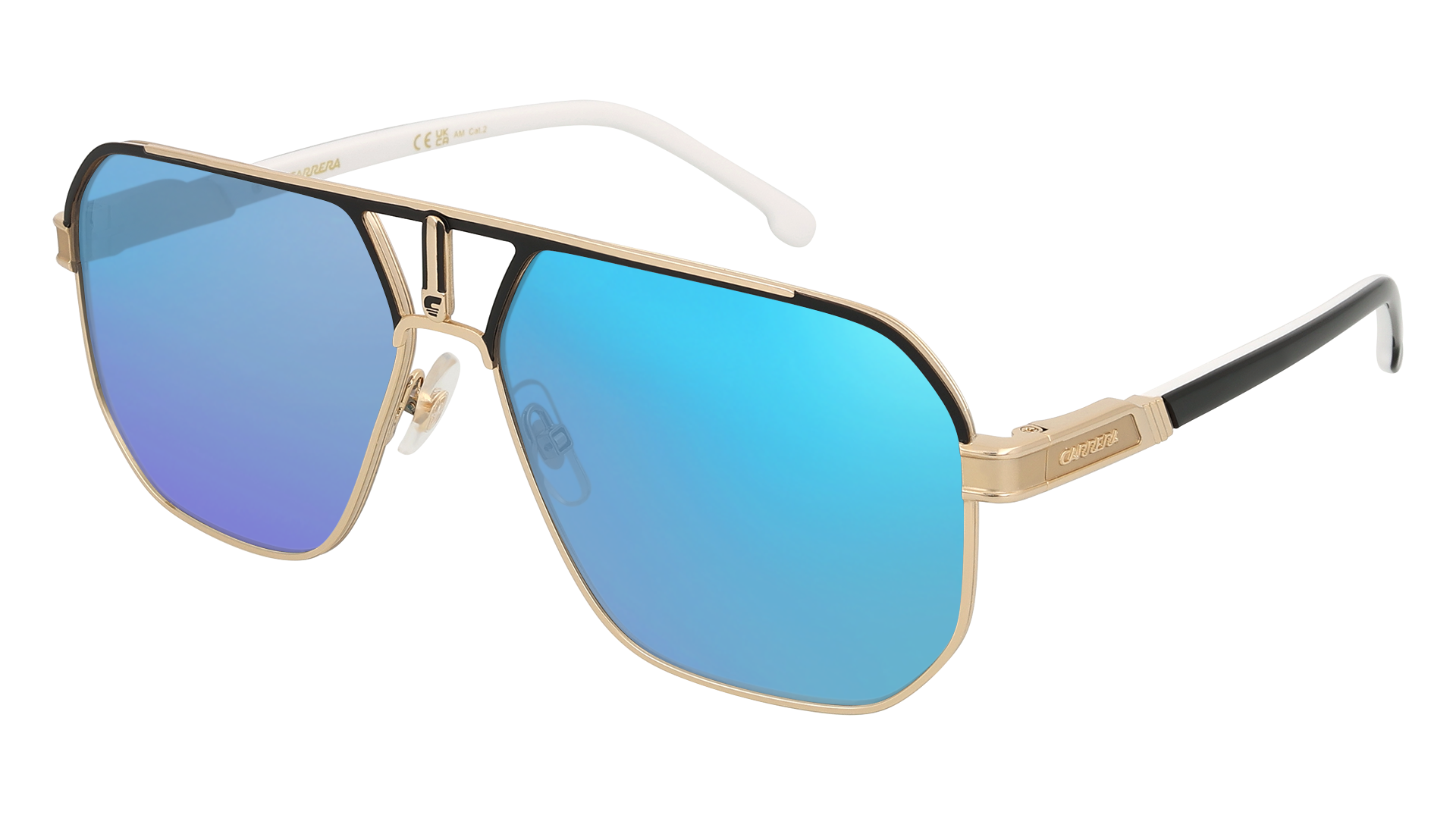 Black-gold, Blue-Mirrored