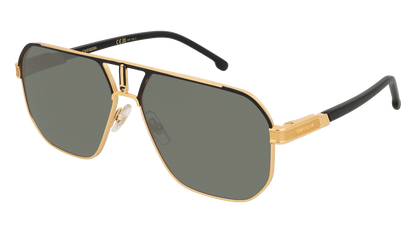Matte Black-gold, Green-Polarized