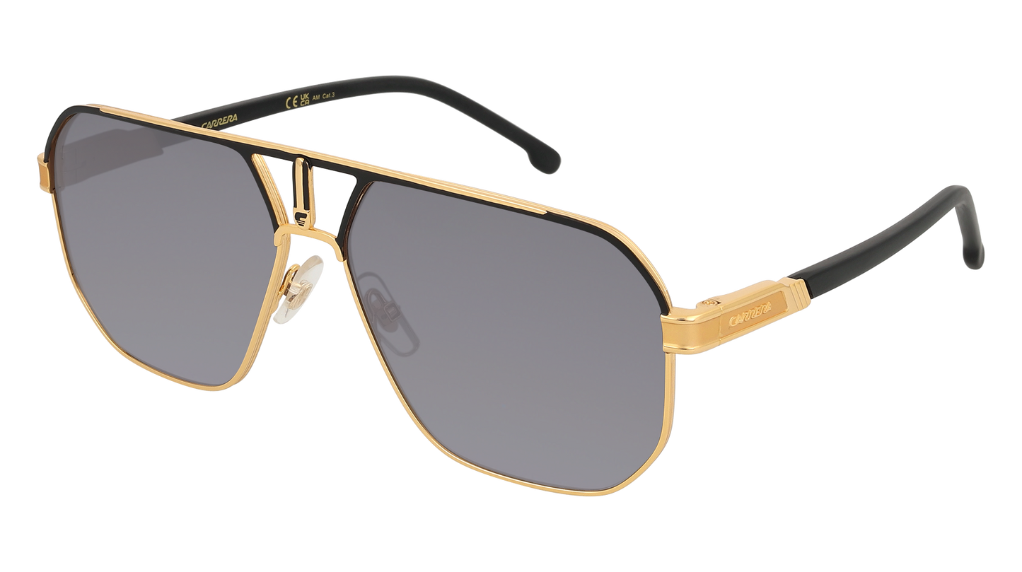 Matte Black-gold, Grey