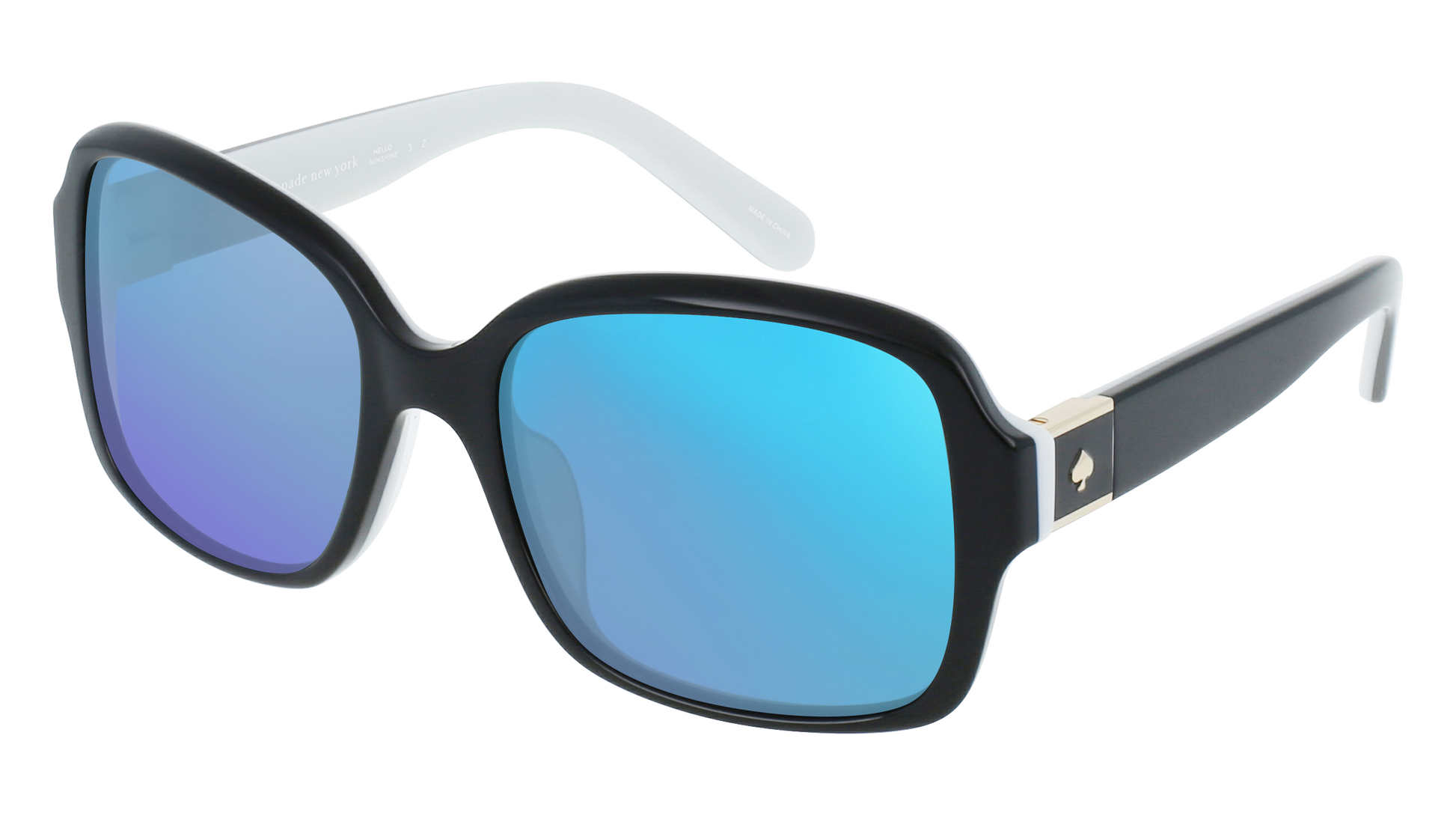 Black White, Blue-Mirrored