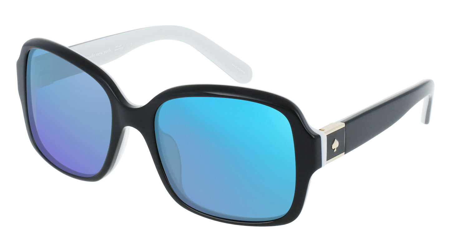 Black White, Blue-Mirrored