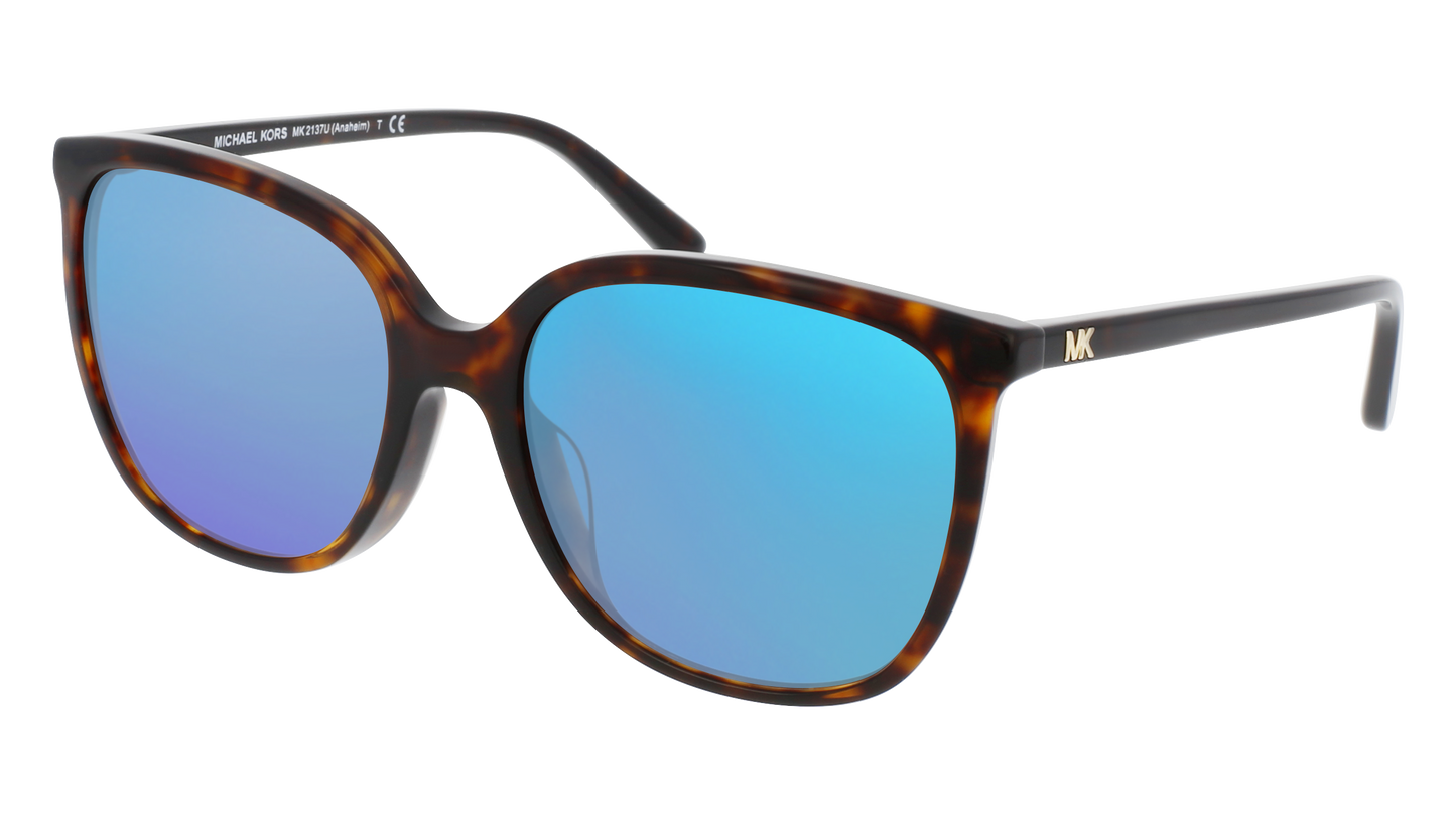 Dark Tortoise, Blue-Mirrored