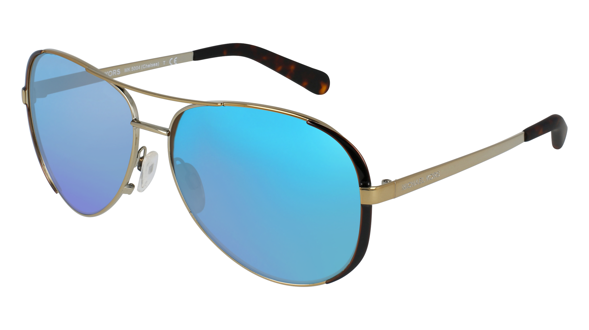 Gold/Brown, Blue-Mirrored