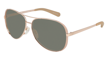 Rose Gold/Taupe, Green-Polarized