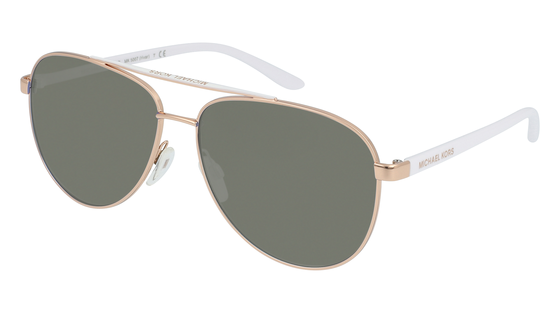 Rose Gold/White, Green-Polarized