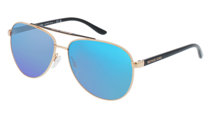 Rose Gold, Blue-Mirrored