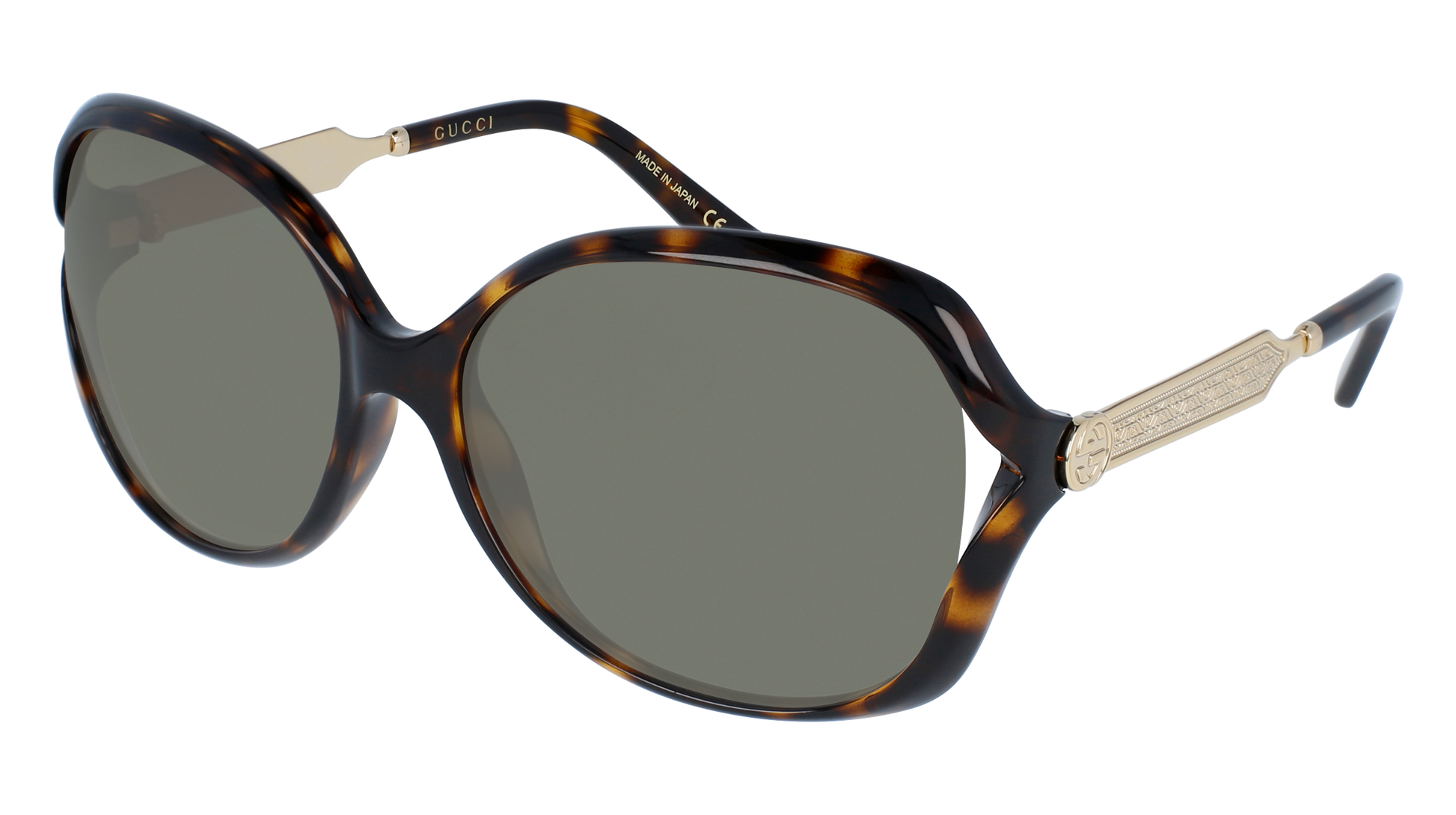 Havana/Gold, Green-Polarized