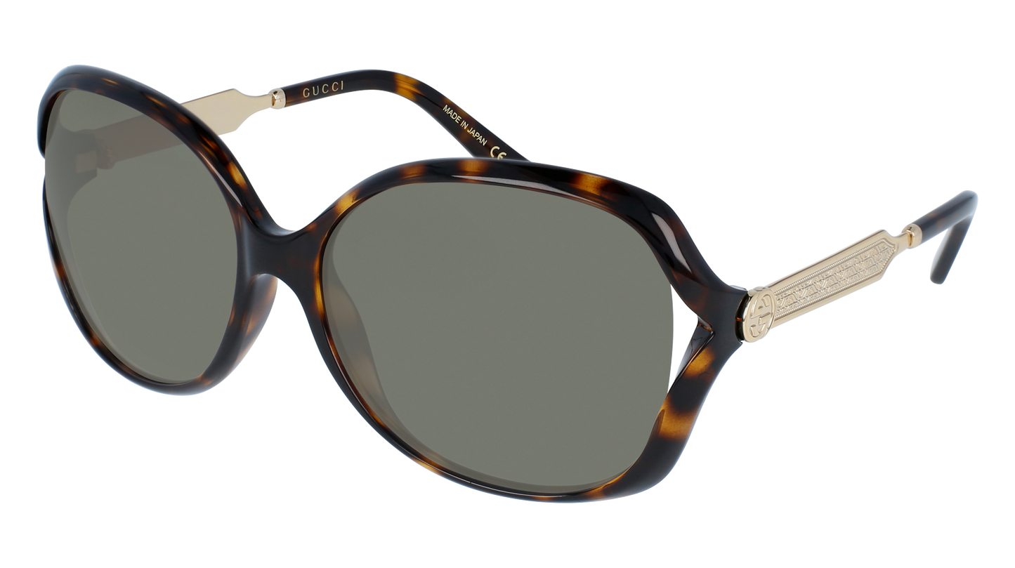 Havana/Gold, Green-Polarized