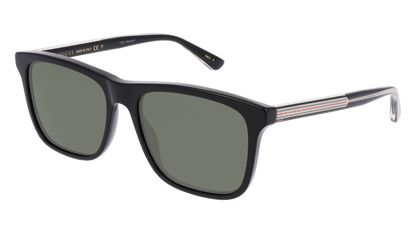 Black, Green-Polarized