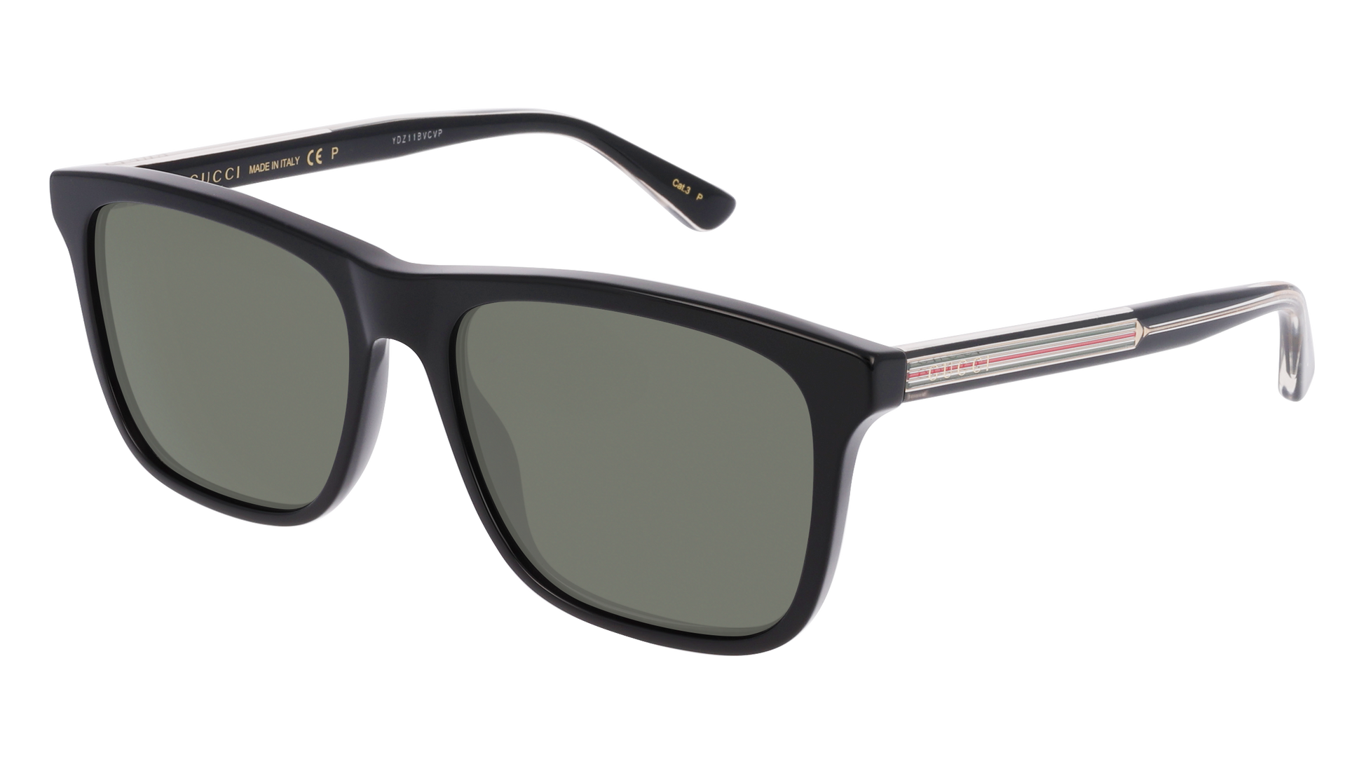 Black, Green-Polarized
