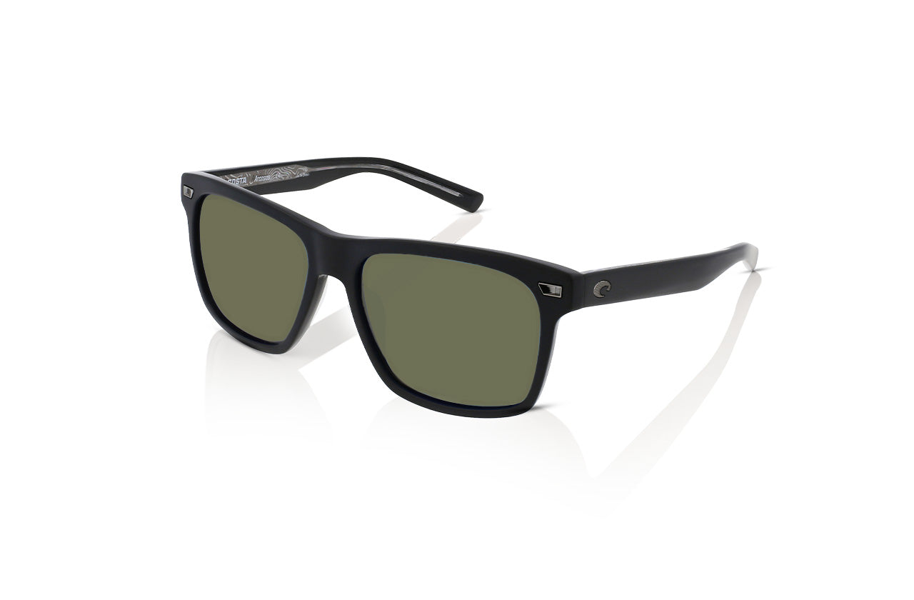 Matte Black, Green-Polarized, Sunberryrx
