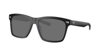Matte Black, Grey-Polarized, Costa