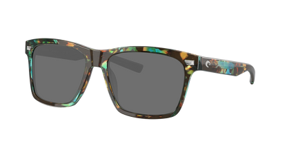 SHINY OCEAN TORTOISE, Grey-Polarized, Costa