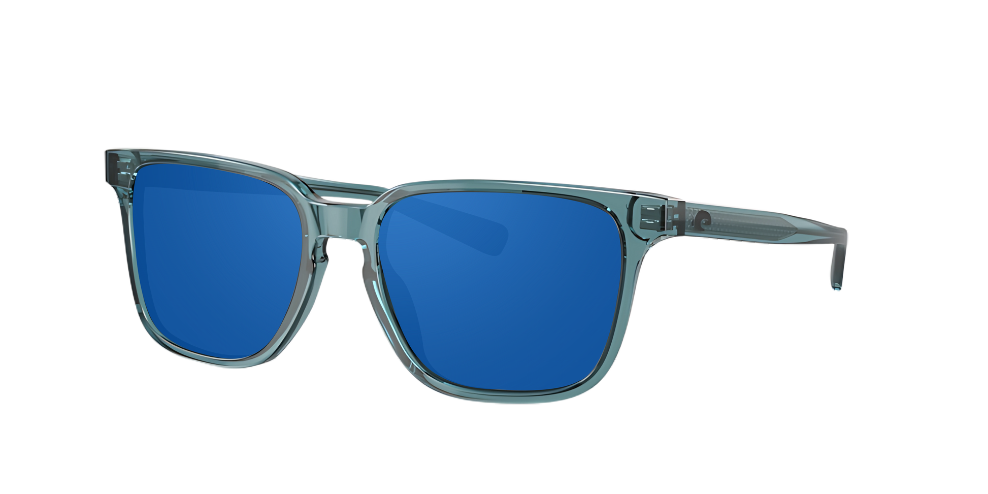 DEEP CRYSTAL AQUAMARINE, Blue Mirrored-Polarized, Costa