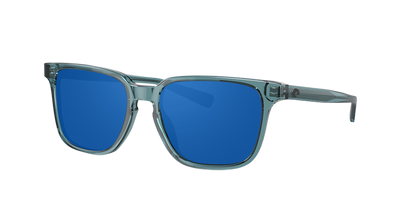 DEEP CRYSTAL AQUAMARINE, Blue Mirrored-Polarized, Costa