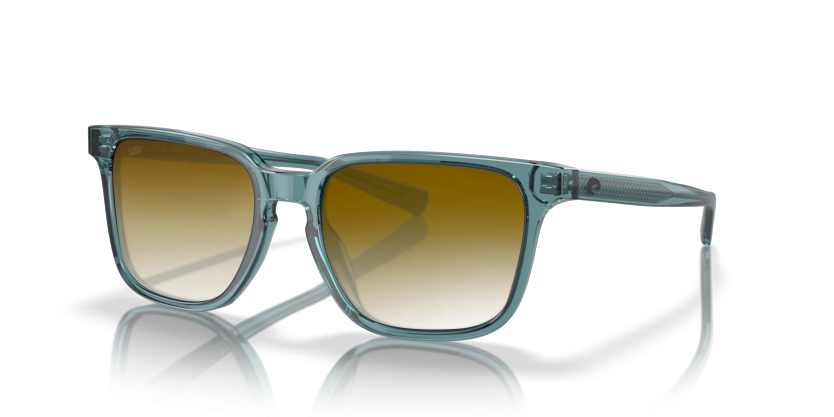 DEEP CRYSTAL AQUAMARINE, Brown Gradient