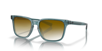 DEEP CRYSTAL AQUAMARINE, Brown Gradient