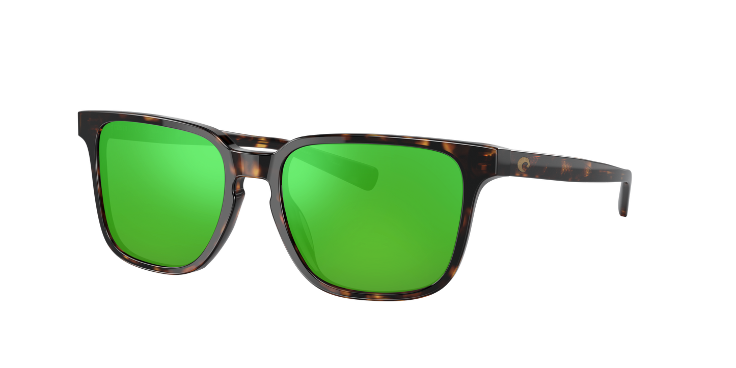 TORTOISE, Green Mirrored-Polarized, Costa