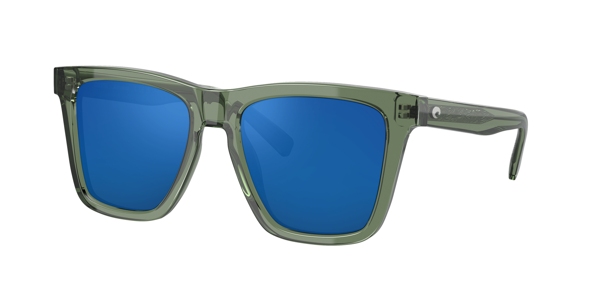 OLIVE, Blue Mirrored-Polarized, Costa