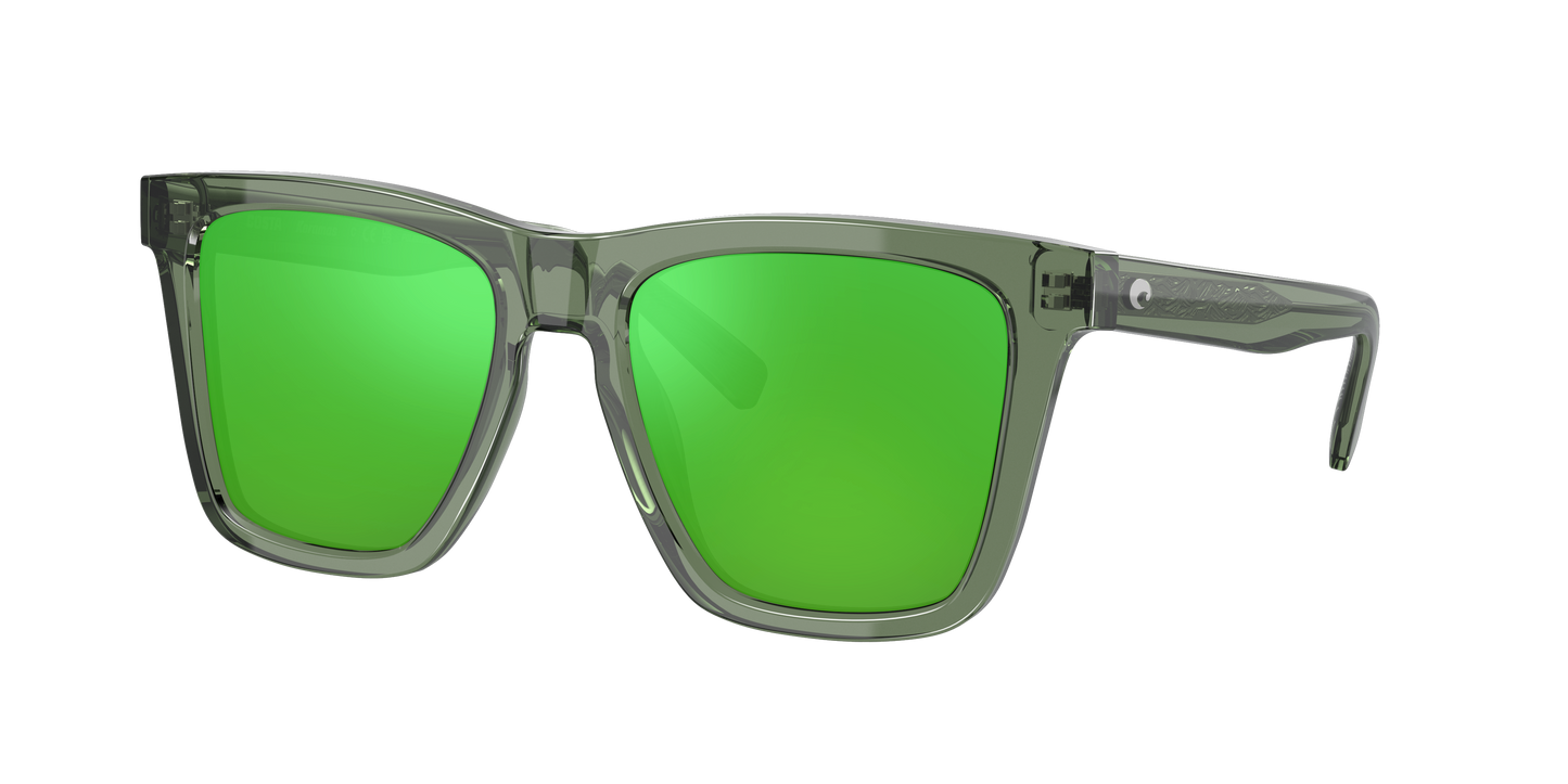 OLIVE, Green Mirrored-Polarized, Costa