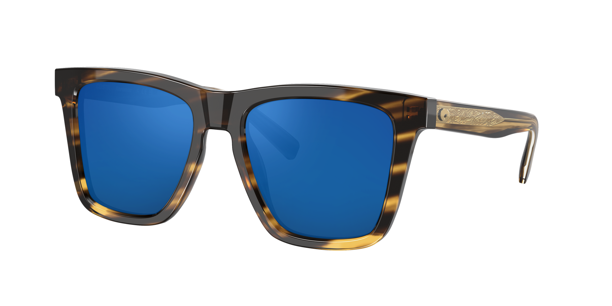 TORTOISE, Blue Mirrored-Polarized, Costa