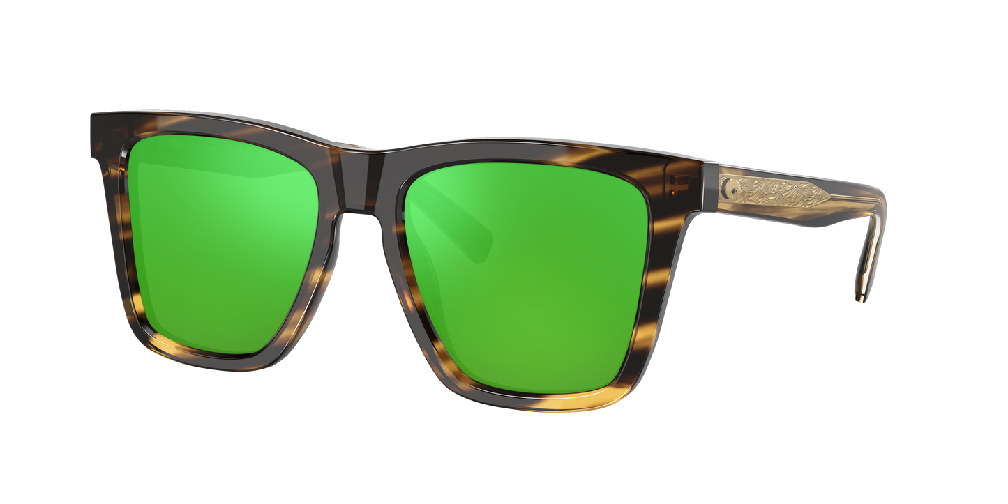 TORTOISE, Green Mirrored-Polarized, Costa