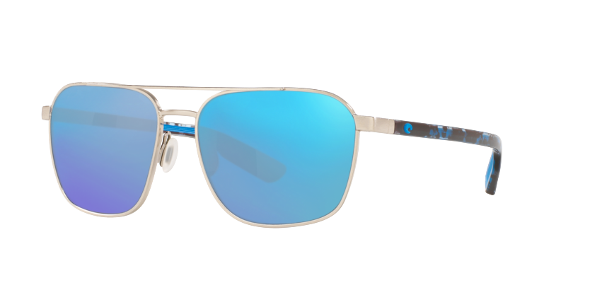 BRUSHED SILVER, Blue-Mirrored, Sunberryrx