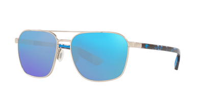 BRUSHED SILVER, Blue-Mirrored, Sunberryrx