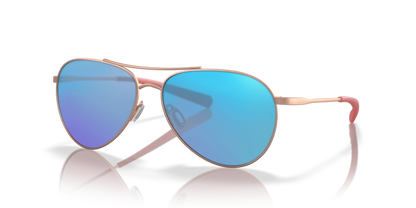 SATIN ROSE GOLD, Blue-Mirrored, Sunberryrx