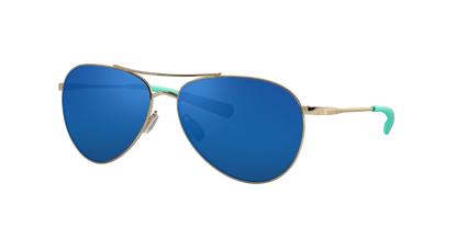 SHINY GOLD, Blue Mirrored-Polarized, Costa