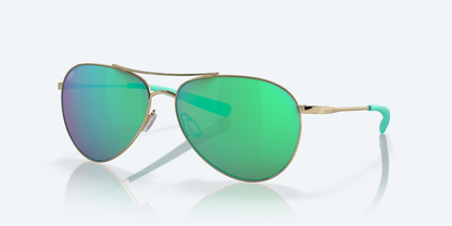SHINY GOLD, Green Mirrored-Polarized, Oakley