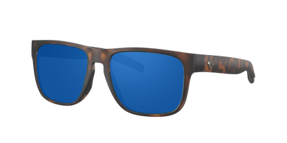 MATTE TORTOISE, Blue Mirrored-Polarized, Costa