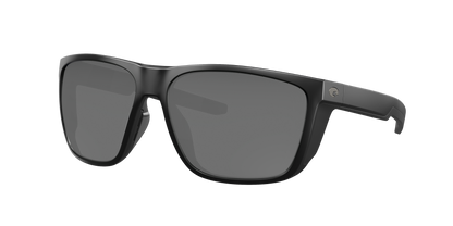  Matte Black, Grey-Polarized, Costa