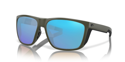 MATTE OLIVE, Blue-Mirrored, Sunberryrx