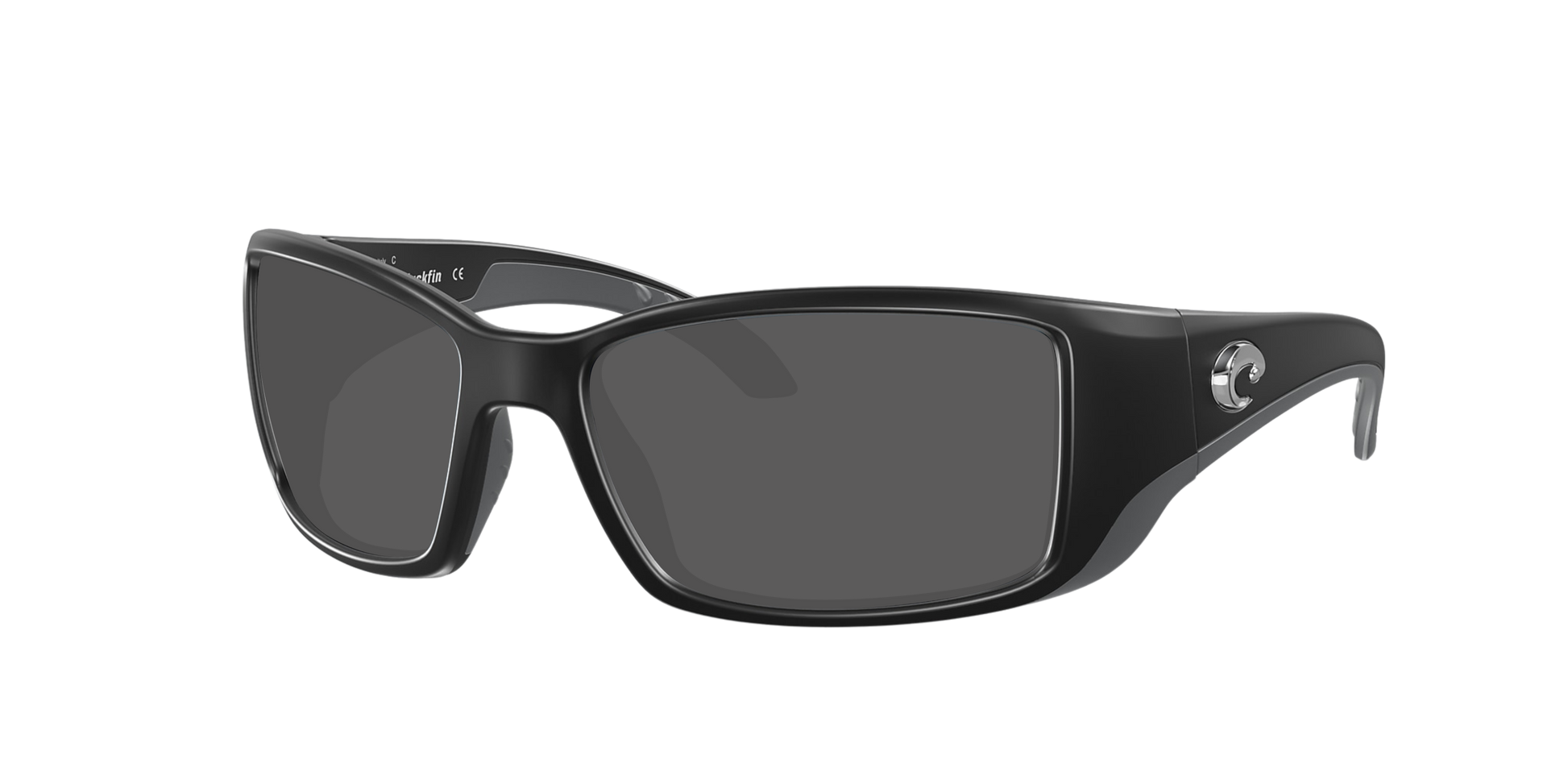 Matte Black, Grey-Polarized, Costa